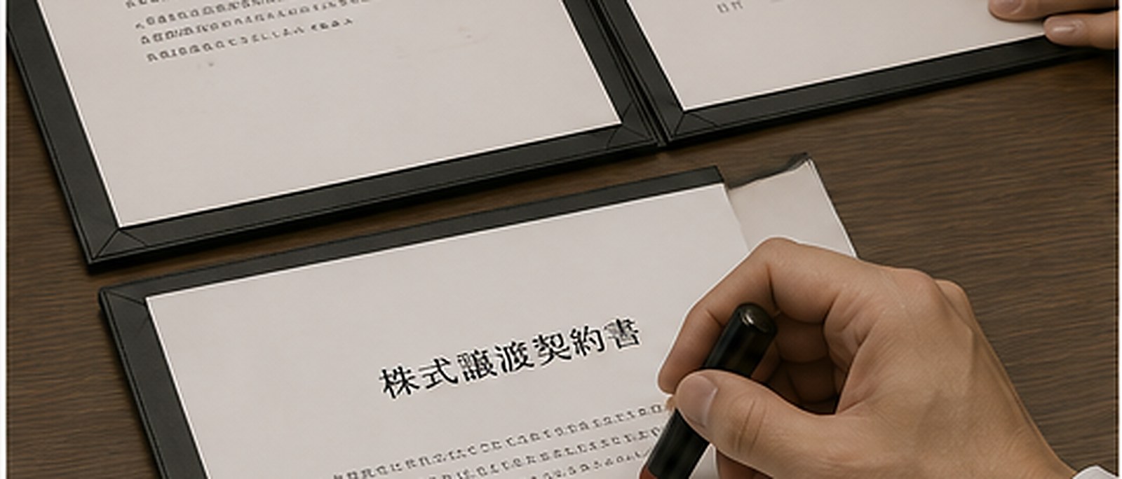 株式譲渡契約書における競業避止義務の定めの確認