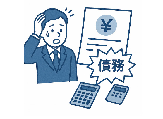 想定していなかった債務が発覚